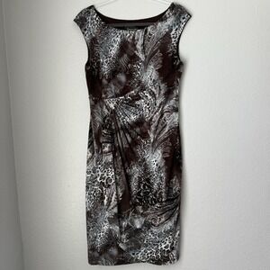 Connected Vintage Y2K Midi Dress Sexy Mafia Boss Mom Witchy Whimsigoth Size 12